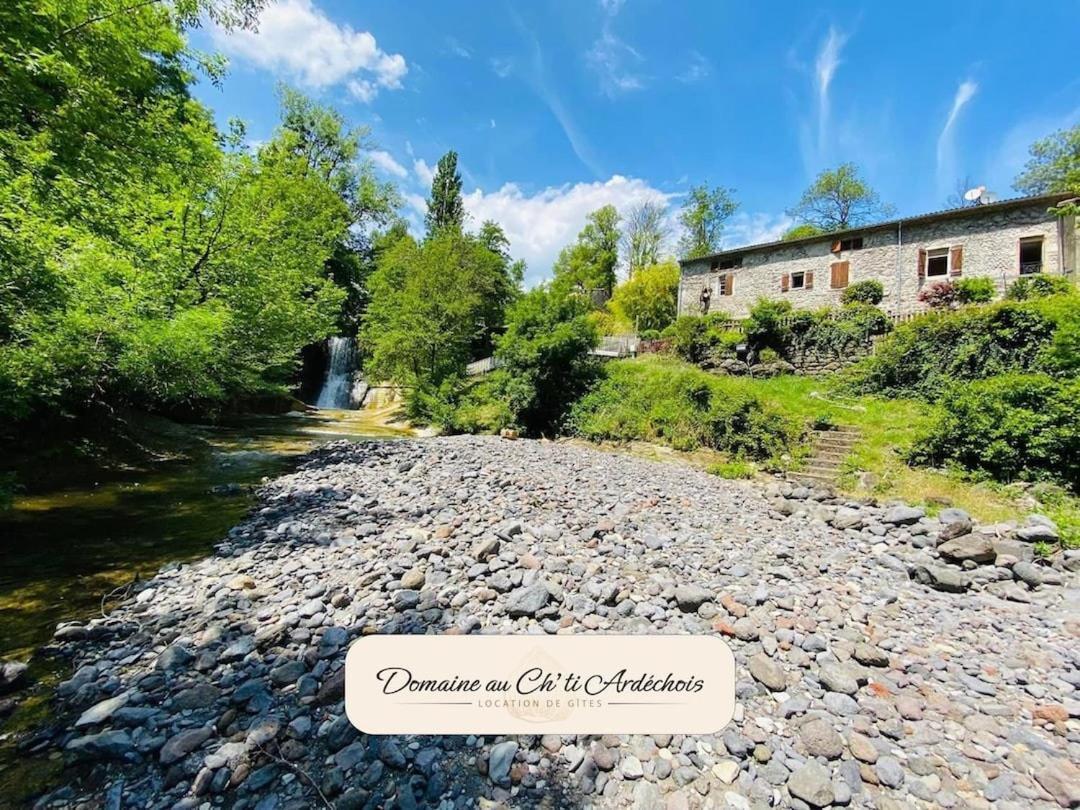 Gite De Groupe - Domaine Au Ch'Ti Ardechois Rochessauve Exterior photo